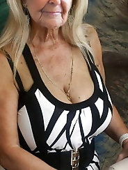 Busty granny cleavage heaven 7