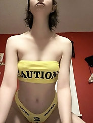 Racy older bitch having restless cunt