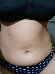 Sexy pictures of my naked breasts and anal play